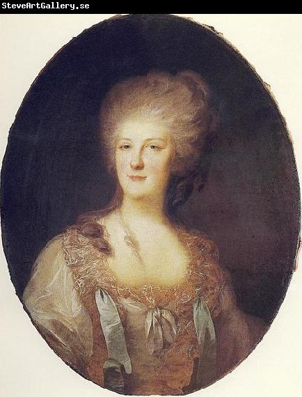 Fyodor Rokotov Portrait of Daria Dmitriev Manova